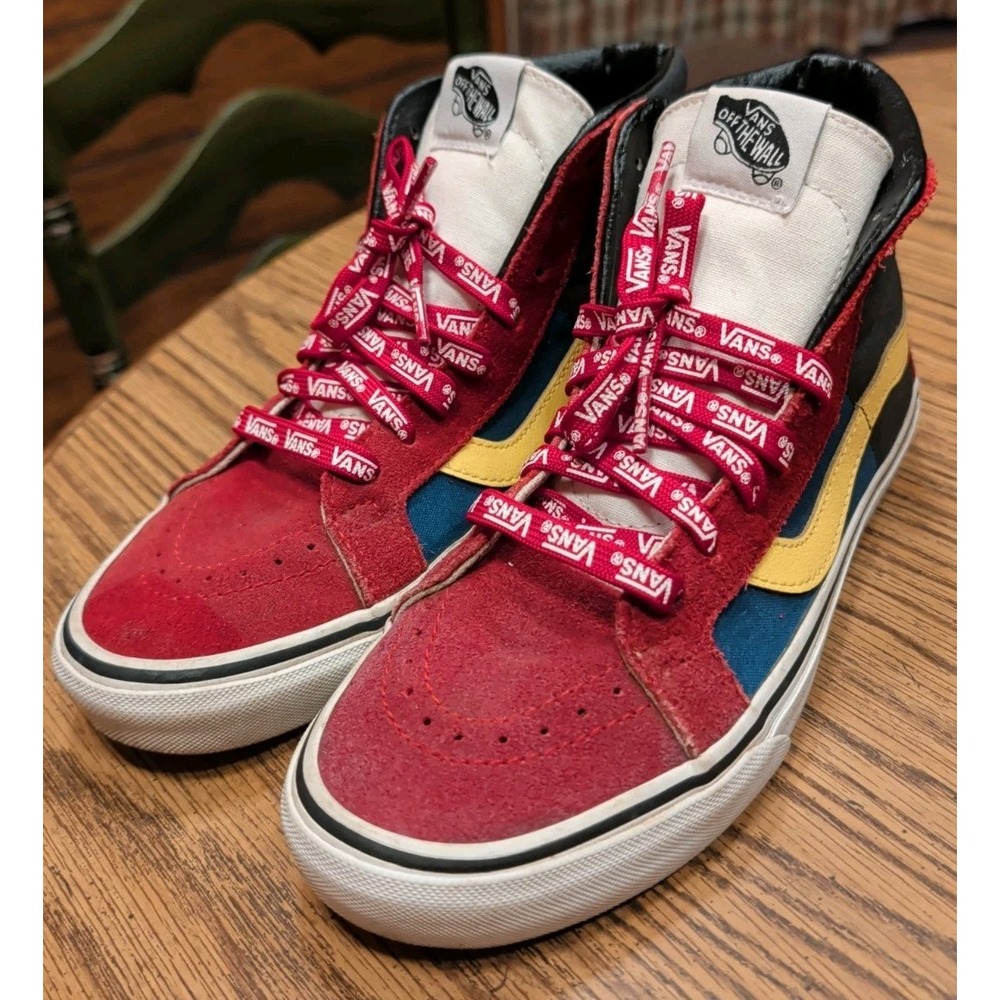 VANS Sk8-Hi Reissue OTW Rally Chilipepper Colorblock Mens 7 Womens 8.5 Sneakers